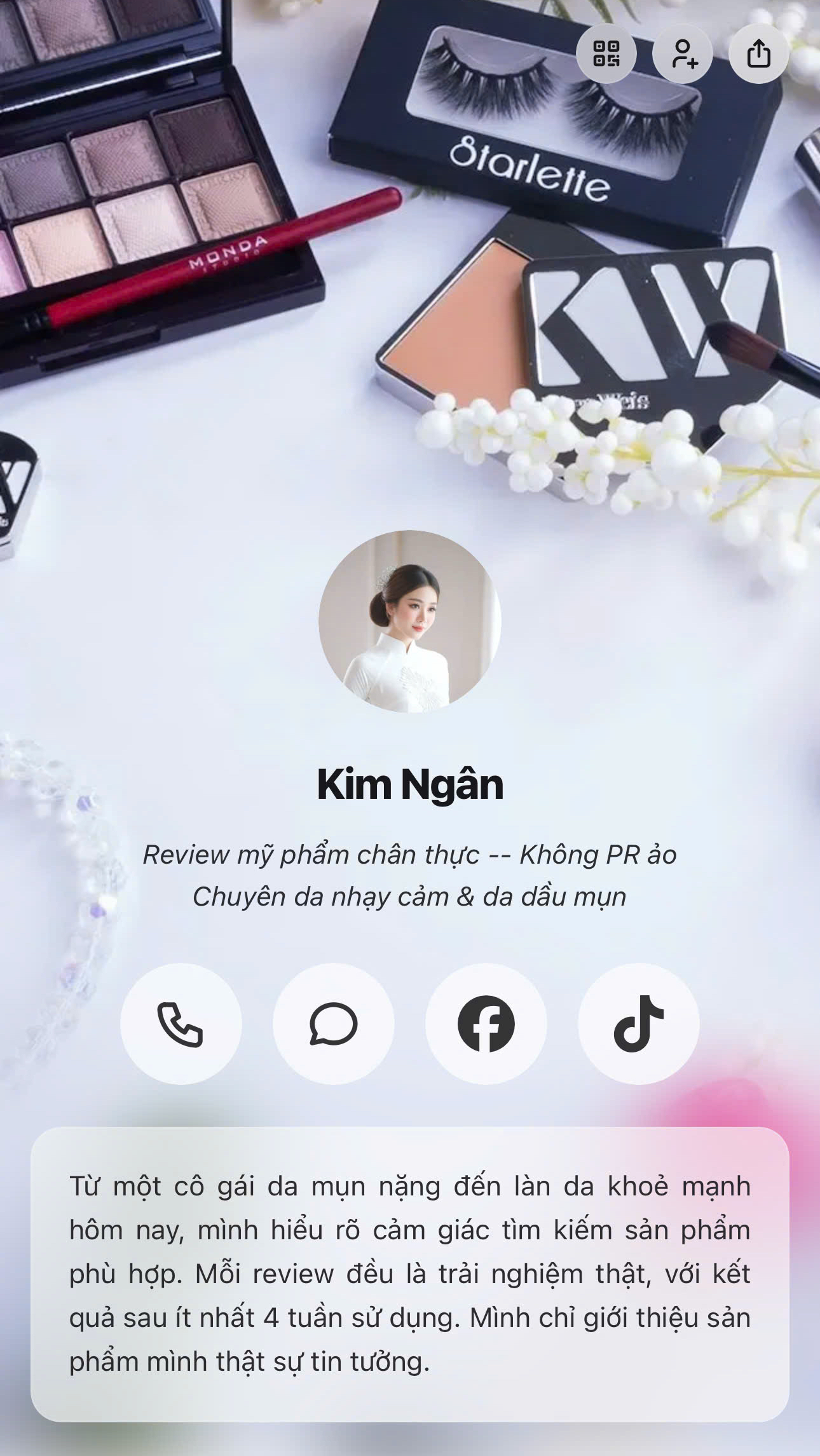 Việt Link In Bio cá nhân hóa